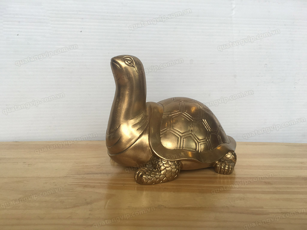 Tượng đồng con Rùa cỡ 15cm - Q0484