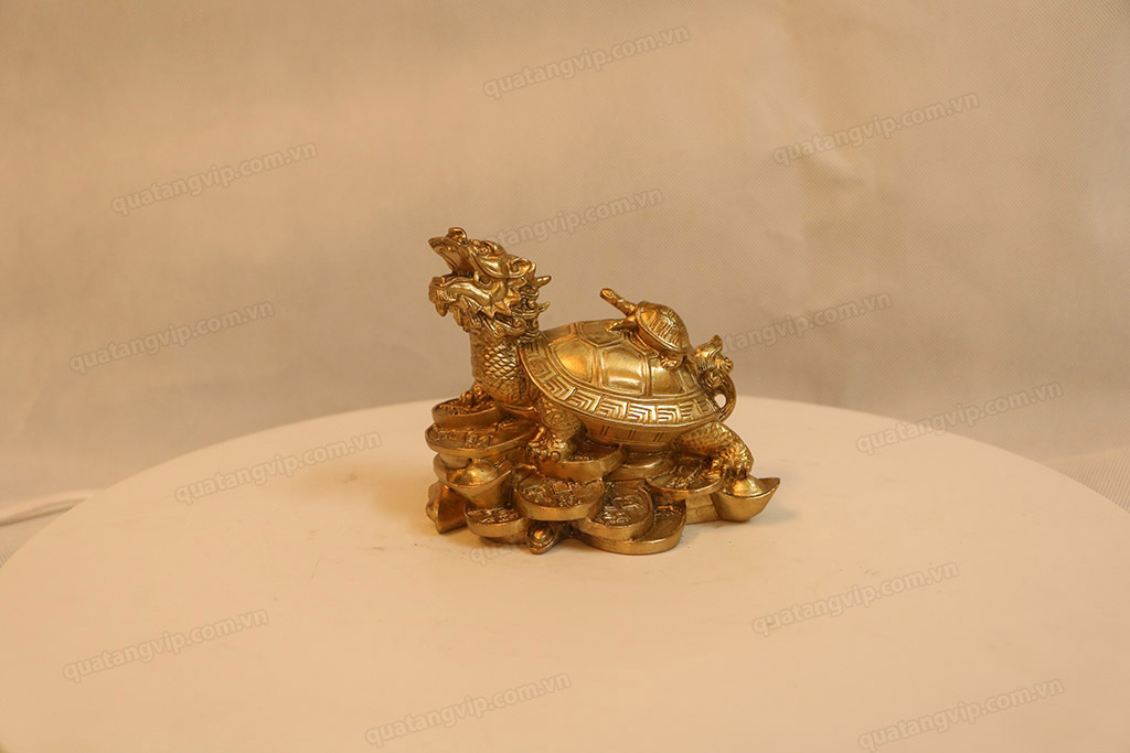 Tượng đồng Long Quy 11cm - Q0140